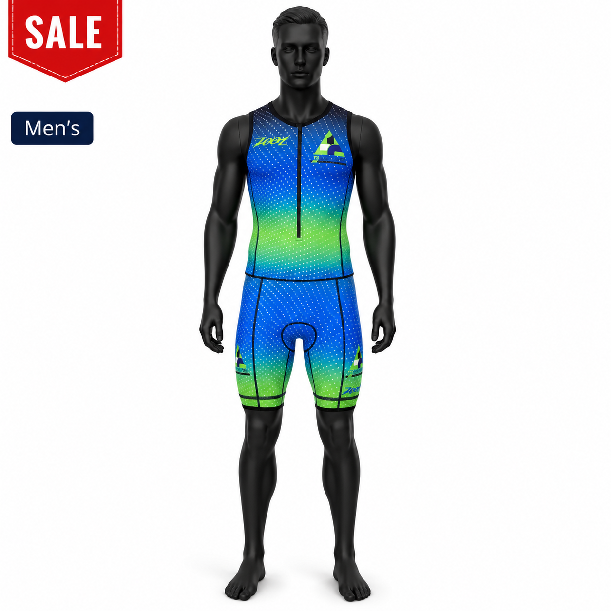 Men's Tri Shorts | 9 Inch Inseam Padded Race Shorts | Research MS